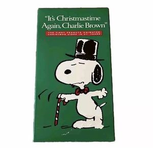 Charlie Brown It’s Christmastime Again VHS Video